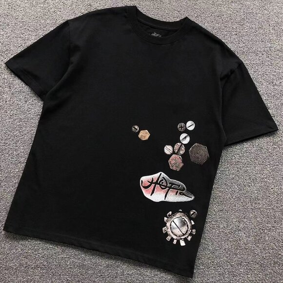 Travis Scott Utopia B5 Tee Black - Picture 2 of 9